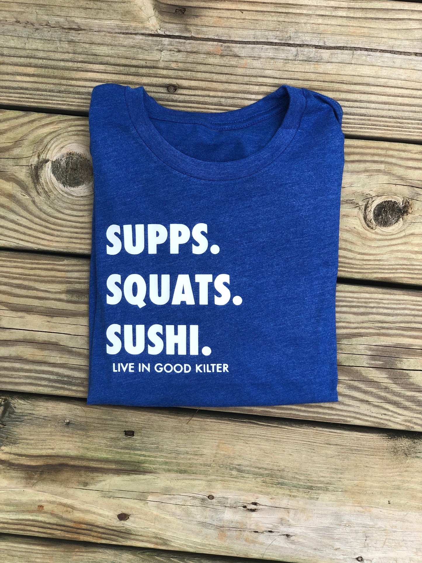 Essentials- Supps. Squats. Sushi